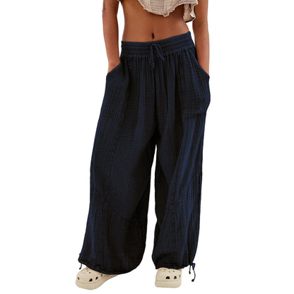 Pantalones de mujer cómodos de punto suave FENNA