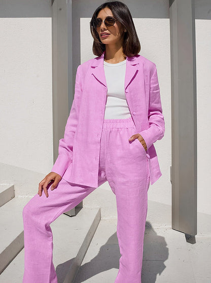 Traje Deportivo Mujer Pantalón Liso