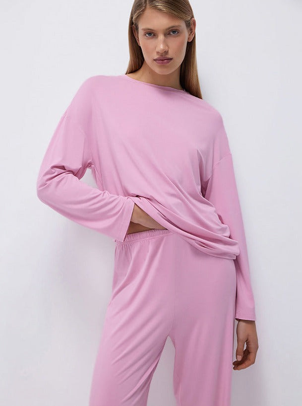 Pijama Mujer Manga Larga Cálida