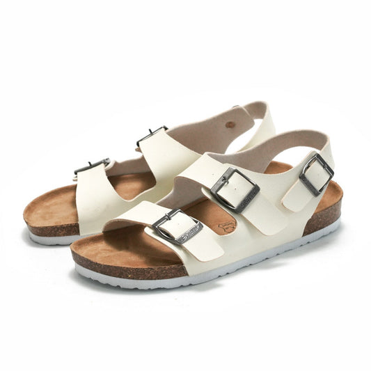 Sandalias de Verano Cómodas con Plantilla de Corcho para Mujer - Vestiria