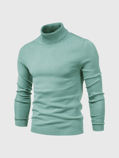Jersey Hombre Cuello Alto Estilo Moderno