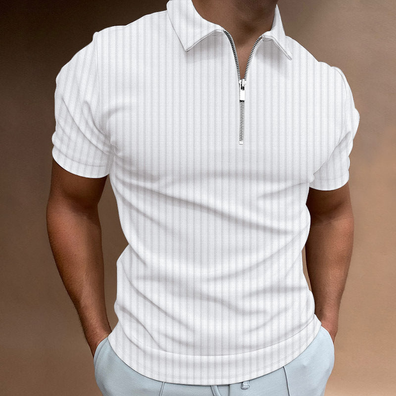 Polo Hombre Cremallera Adjustado
