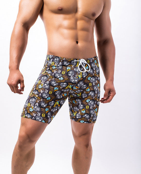 Shorts de baño deportivos hombre
