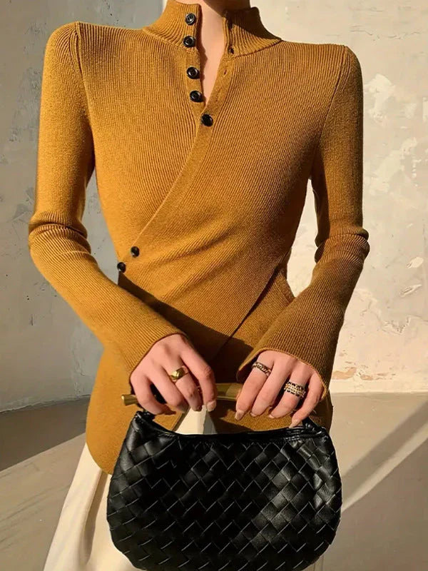 Jersey de Punto Cuello Alto Suave - Vestiria