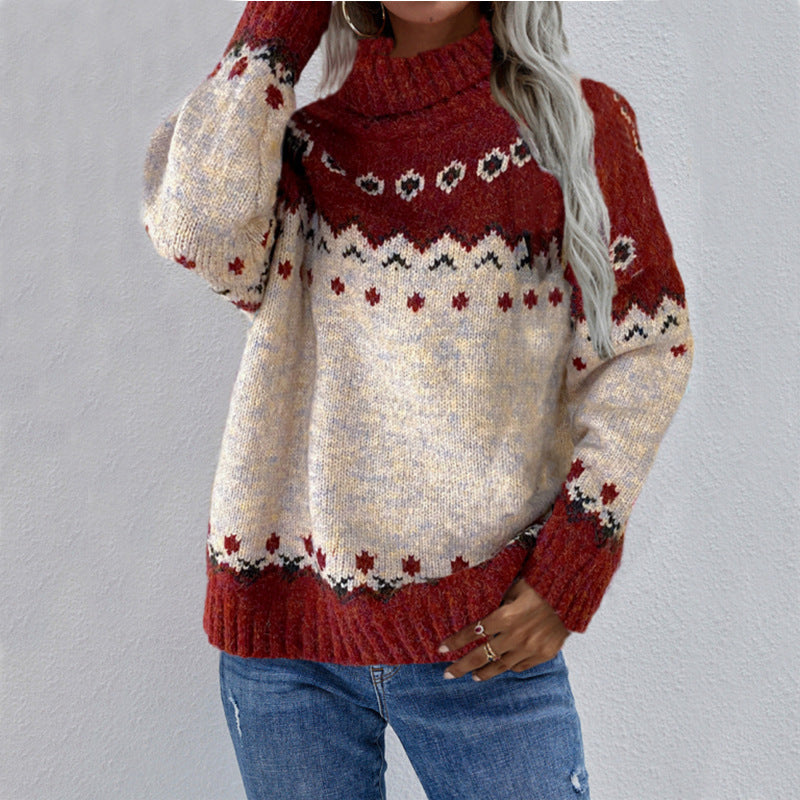 Sudadera Mujer Invierno Cuello Alto Caliente - Vestiria