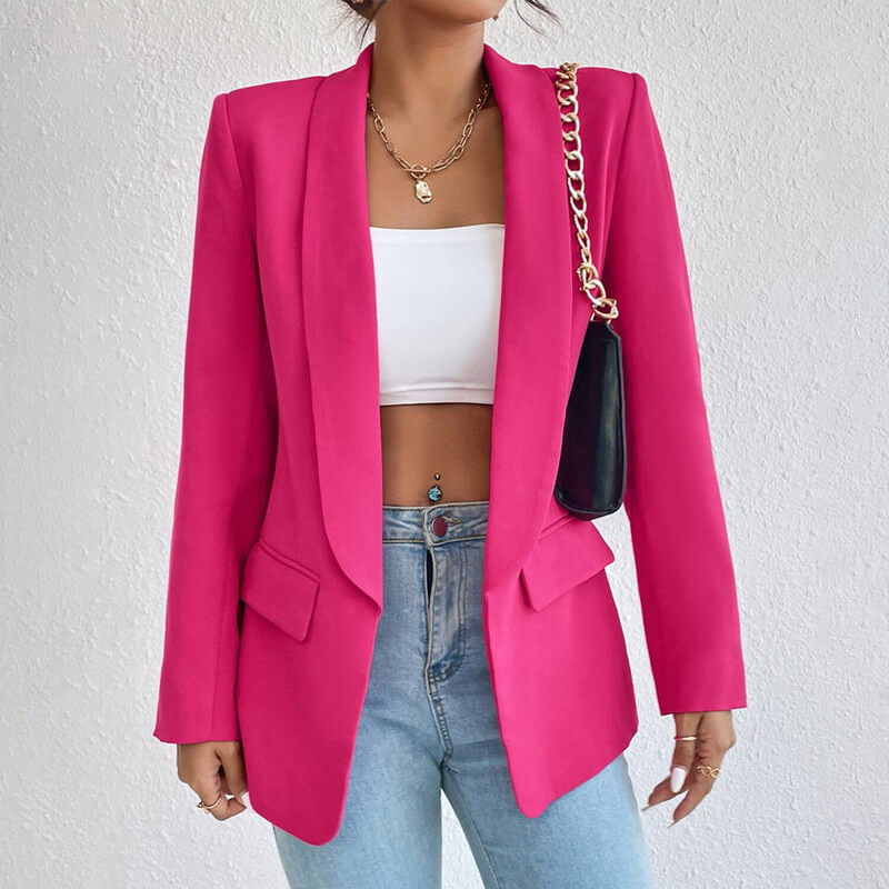 Chaquetón Mujer Elegante Clásico