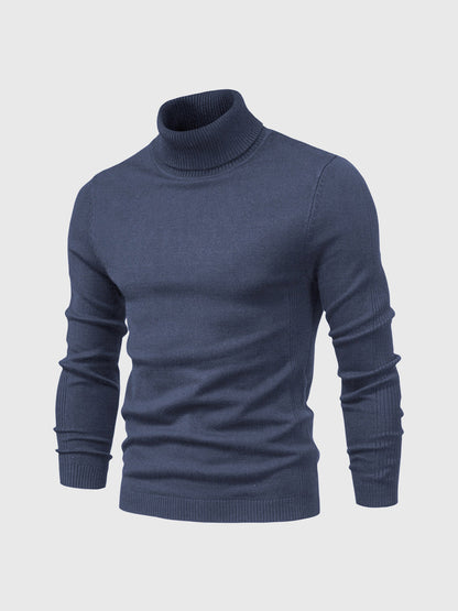 Jersey Hombre Cuello Alto Estilo Moderno