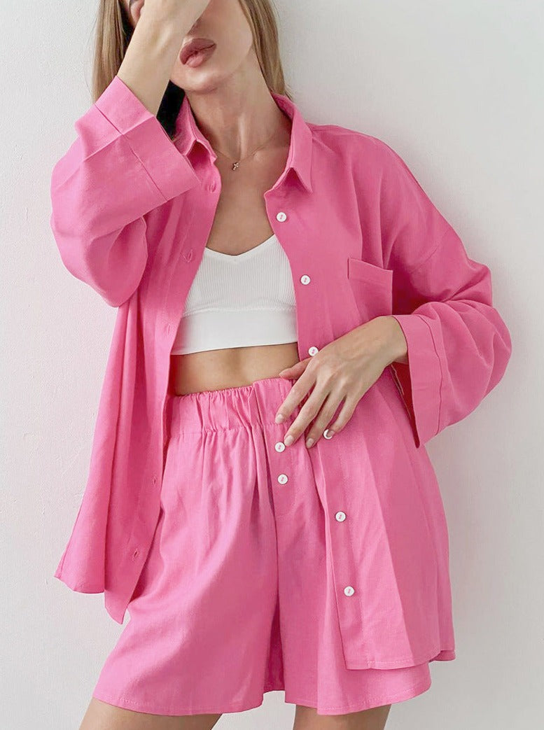 Chaqueta Mujer Manga Larga Conjunto Cómodo - Vestiria