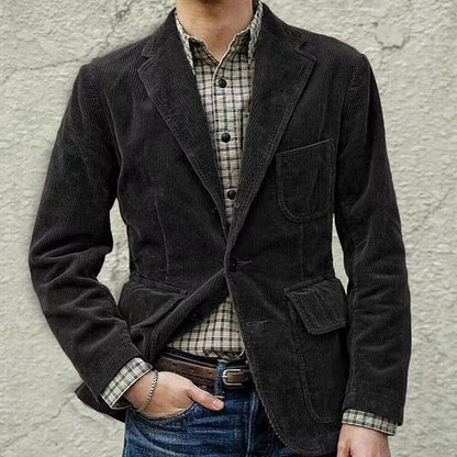 Chaqueta Pana Hombre Clásica