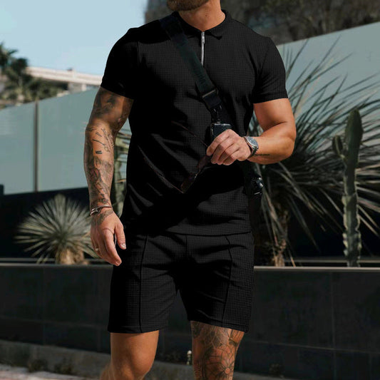 Polo y Pantalón Corto Deportivo Hombre - Vestiria