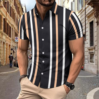 Polo Clásico Rayas Estrecho Hombre - Vestiria
