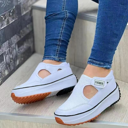 Zapatillas Mujer Plataforma Sandalia Abierta