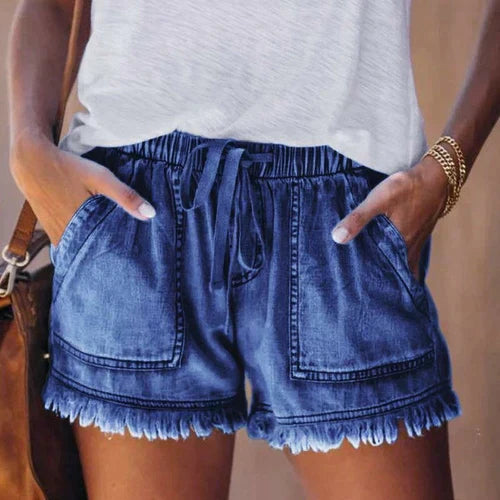 Pantalones cortos jeans estilo casual