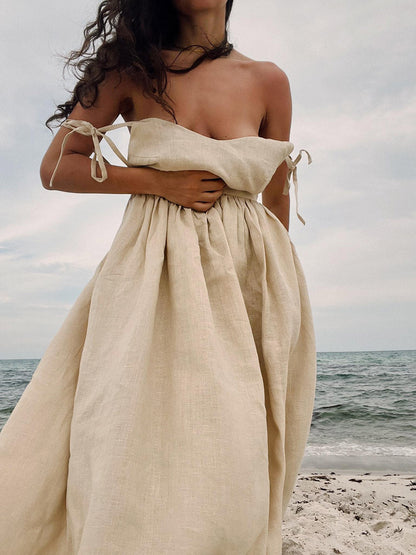 Vestido Algodón Ligero con Tirantes - Vestiria