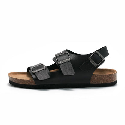 Sandalias de Verano Cómodas con Plantilla de Corcho para Mujer