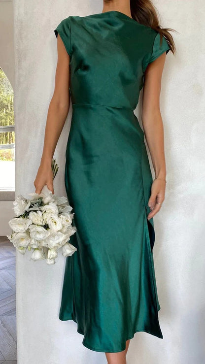Vestido Midi Chic Clásico