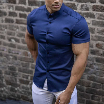 Camiseta Deportiva Hombre Manga Corta