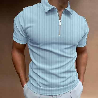 Polo Hombre Cremallera Adjustado