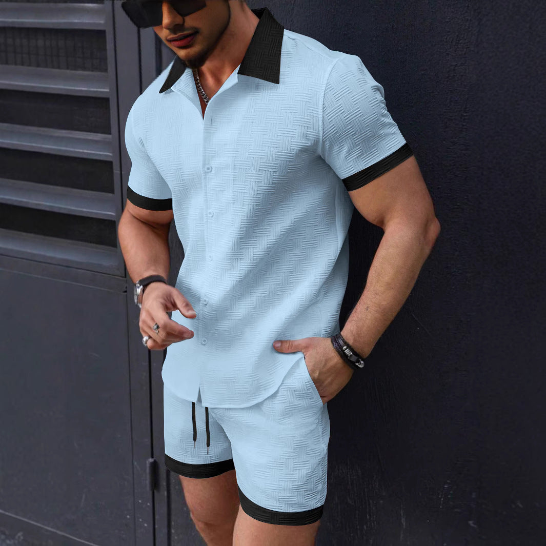 Polo Hombre Casual con Botones y Corte Relajado