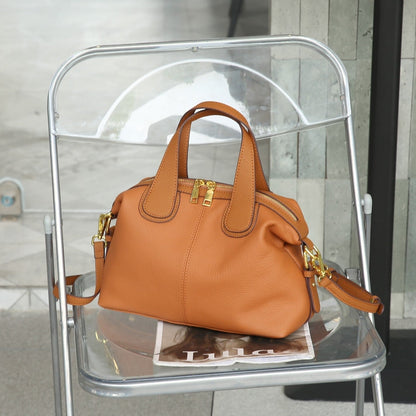 Bolso Mujer Piel Sintética Estructurado Metálico