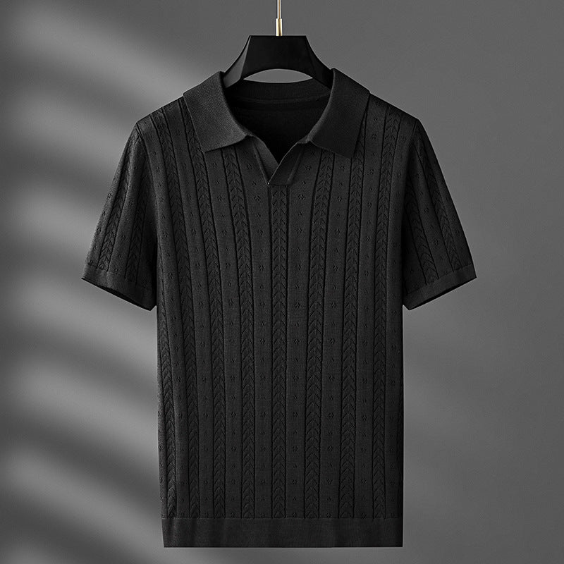 Polo Hombre Clásico de Punto Suave - Vestiria