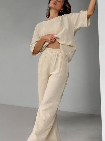Pijama Conjunto Suave y Cómodo
