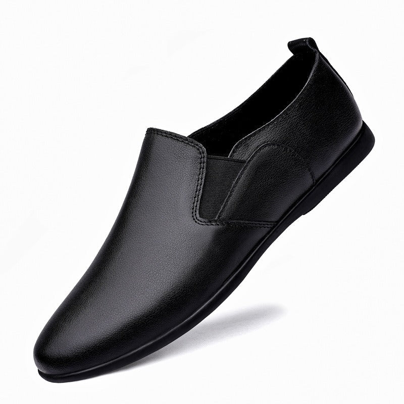 Mocasines Hombre Cuero Imitación Elegantes Slip On