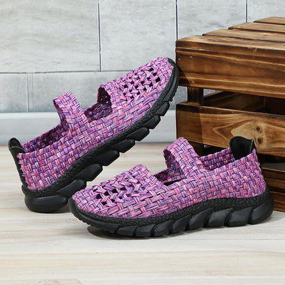 Zapatos Mujer Slip-On Elásticos Confortables
