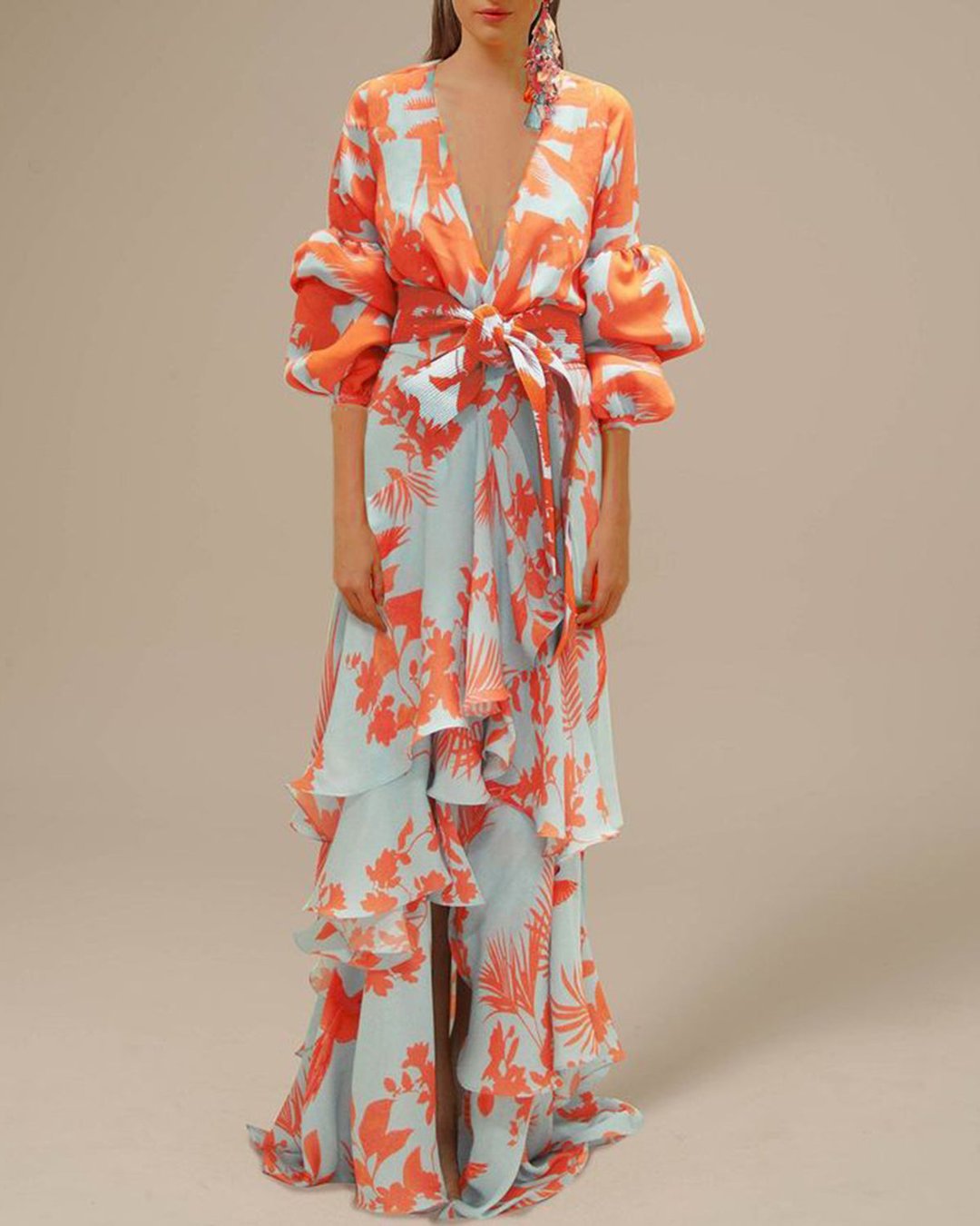 Vestido de Fiesta Ligero Florado