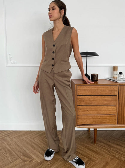 Chaquetón y Pantalón Informal Moda Casual - Vestiria