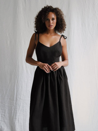 Vestido Algodón Ligero con Tirantes