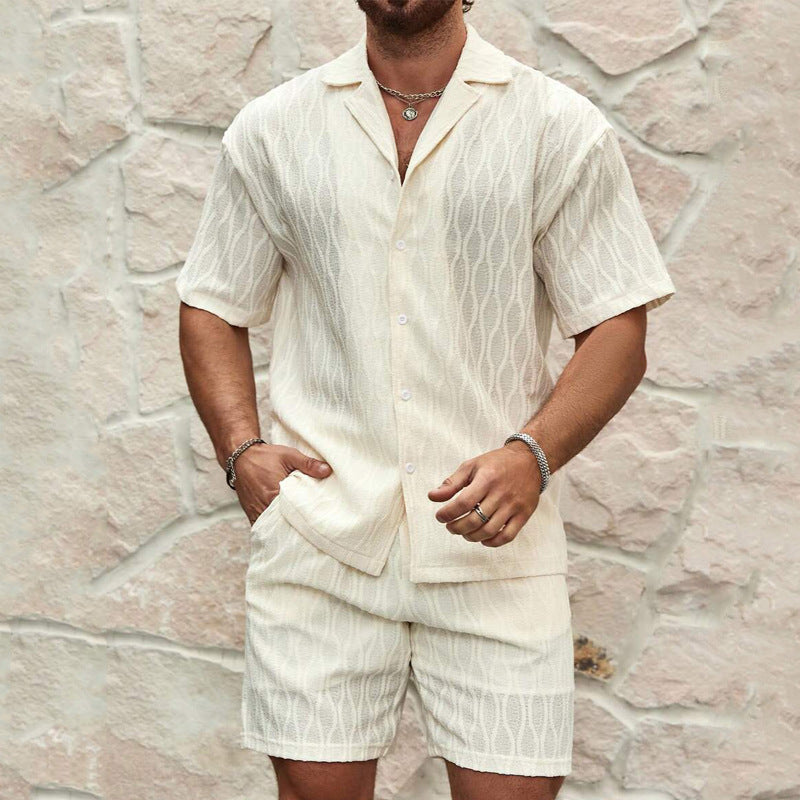 Conjunto Hombre Polo y Shorts Deportivo Clásico