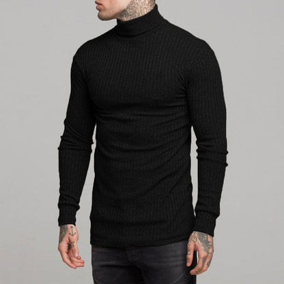 Jersey Hombre Cuello Alto Ajustado