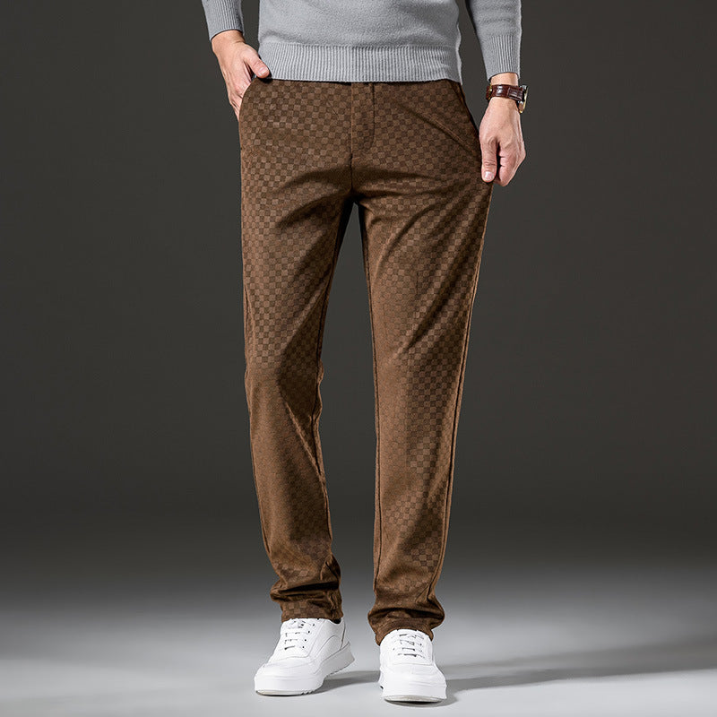 Pantalón Pana Escocés Clásico - Vestiria