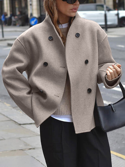 Chaquetón Mujer Invierno Abierto Elegante