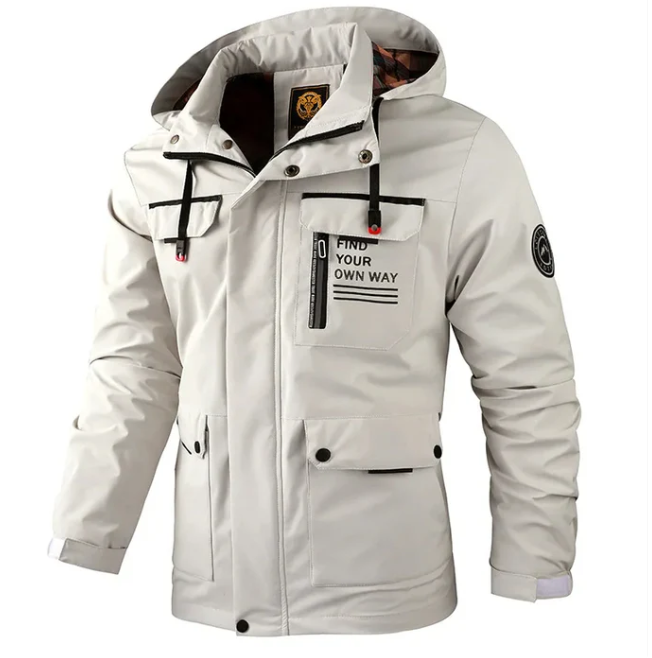 Chaqueta Impermeable Hombre Invierno Resistente