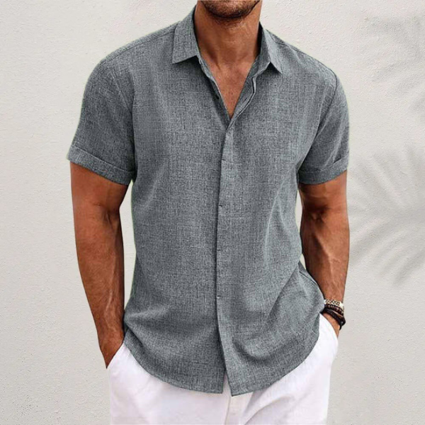 Camisa Hombre Ligera Estilo Verano