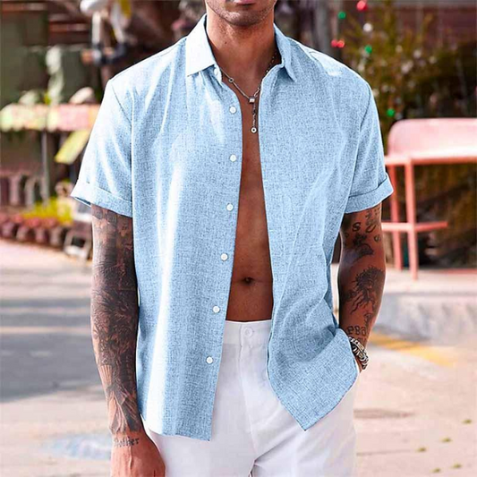 Camisa Verano Ligera Algodón - Vestiria