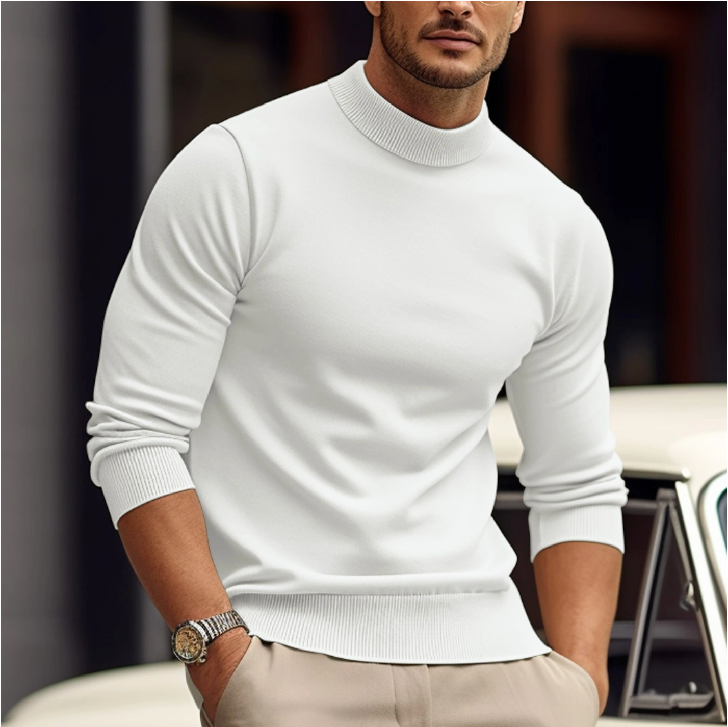 Chaquetón deportivo ajustado