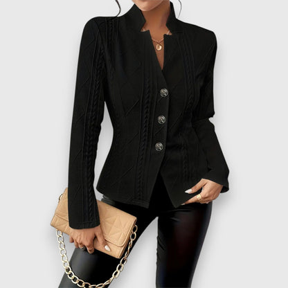 Chaqueta Mujer Estrecha Textura Estructurada