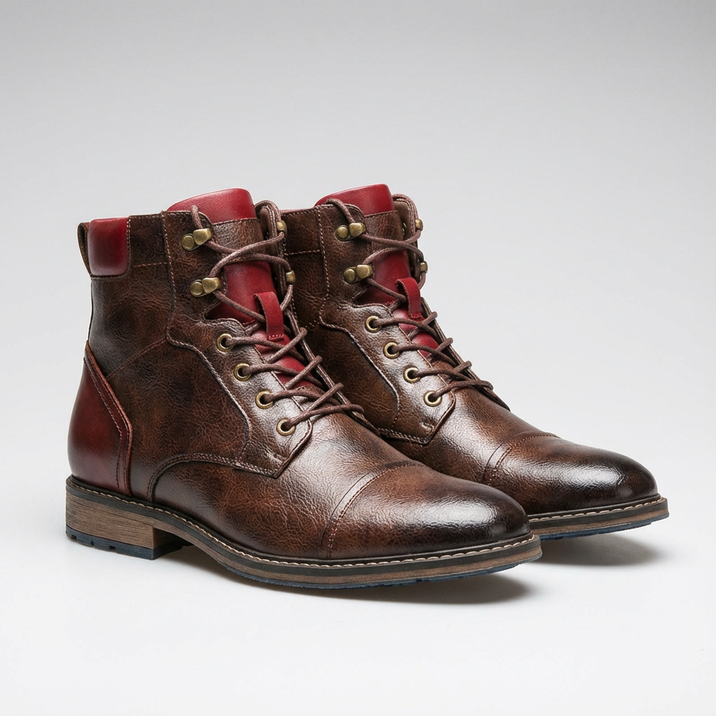 Botas de Hombre Deportivas con Cordones - Clara Moda