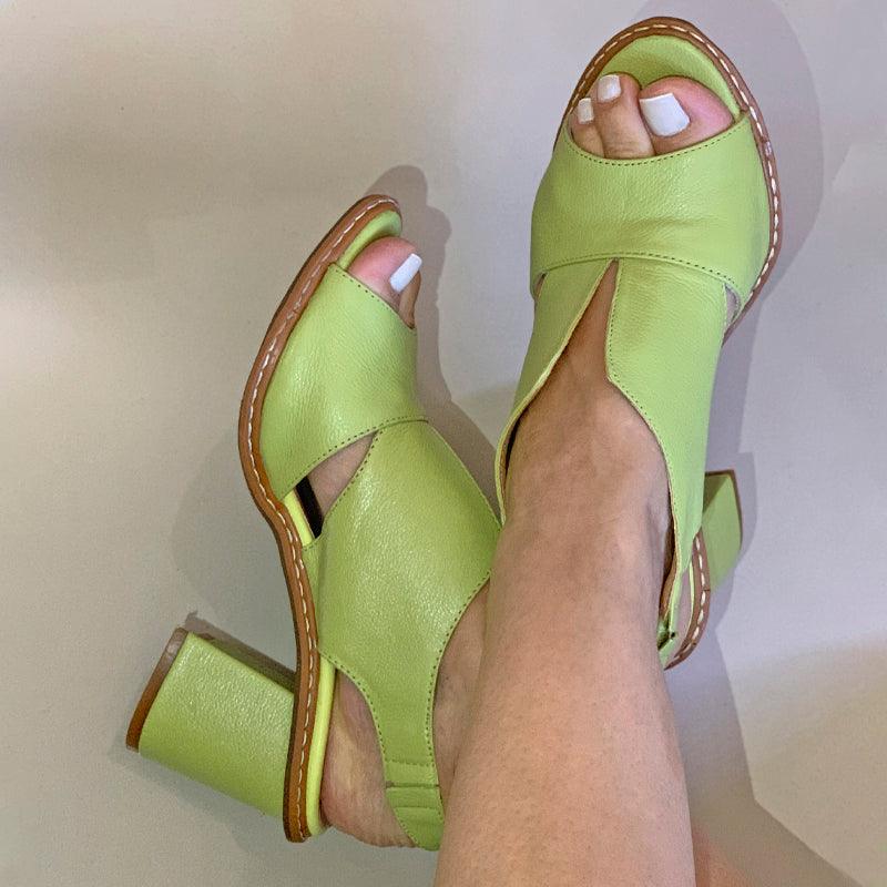 Sandalias Mujer Tacón Alto Verano