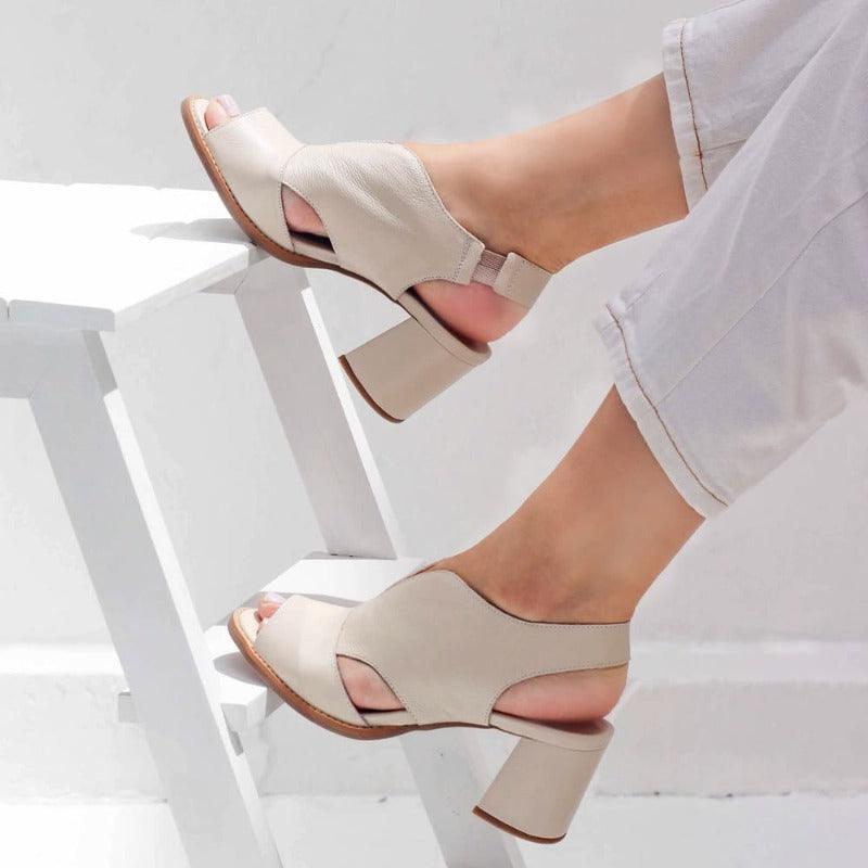 Sandalias Mujer Tacón Alto Verano