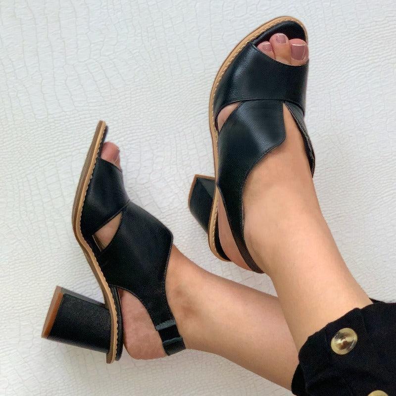 Sandalias Mujer Tacón Alto Verano - Vestiria