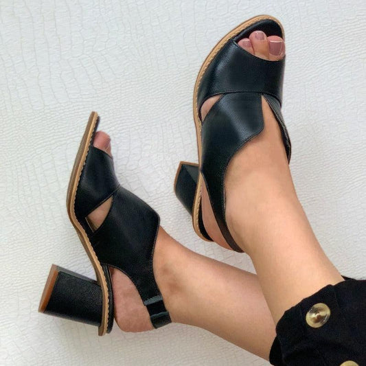 Sandalias Mujer Tacón Alto Verano - Vestiria