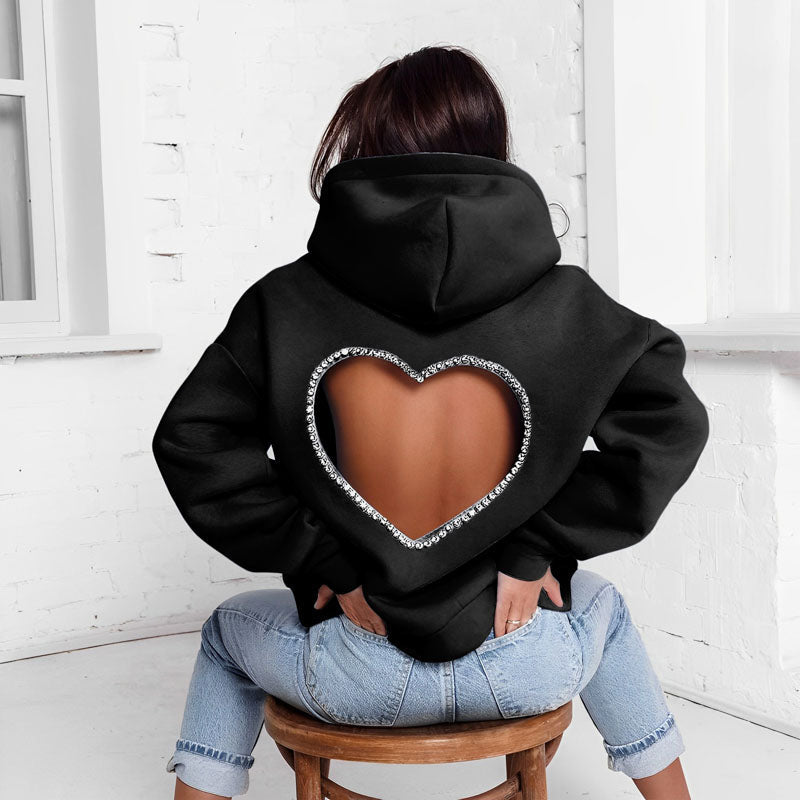Sudadera con Capucha Mujer Cálido y Confortable