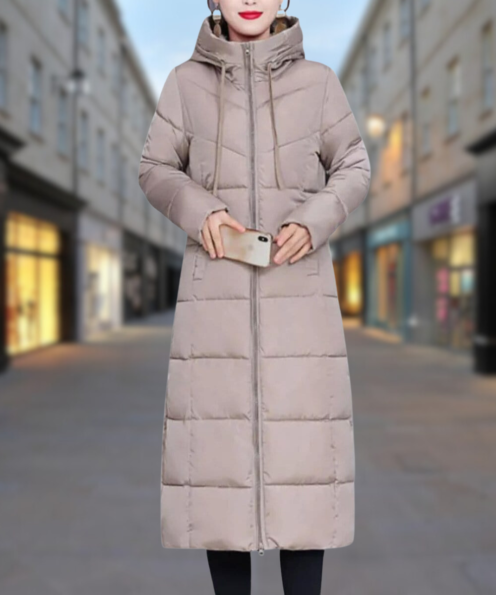Chaqueta Mujer Elegante Larga