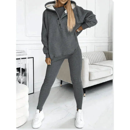 Traje Mujer Invierno Cálido y Cómodo