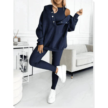 Traje Mujer Invierno Cálido y Cómodo