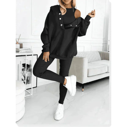 Traje Mujer Invierno Cálido y Cómodo